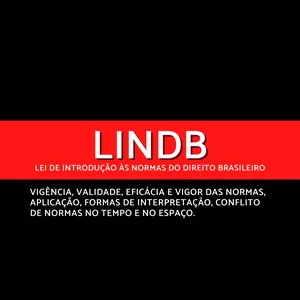 Imagem de capa para o Ebook Lei de Introdução às Normas do Direito Brasileiro