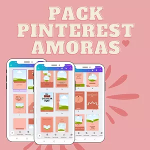 Imagem de capa para o Curso online PACK PINTEREST AMORAS 