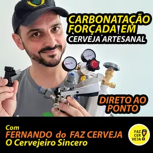 Imagem de capa para o Curso online CARBONATAÇÃO FORÇADA EM CERVEJA ARTESANAL DIRETO AO PONTO