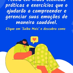 Imagem de capa para o Ebook Em Busca do Bem-estar Emocional