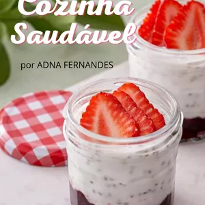 Imagem de capa para o Ebook E-book Cozinha Saudável 