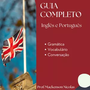 Imagem de capa para o Ebook "Guia Completo Inglês e Português"
