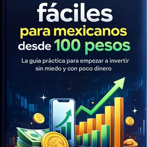 Imagen de portada para Ebook Inversiones fáciles para mexicanos desde 100 pesos