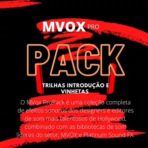 Imagem de capa para o Curso online MVOX PRO PACK TRILHAS VINHETAS E INTROS