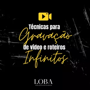 Imagem de capa para o Curso online Aula de Técnica de Gravação e Roteiros Infinitos