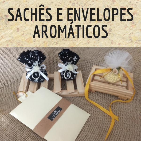 Curso MINI CURSO DE SACHÊS E ENVELOPES AROMÁTICOS