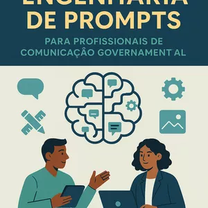 Imagem de capa para o Ebook Guia Prático de Engenharia de Prompts
