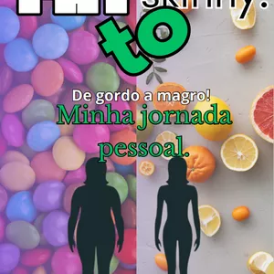 Imagem de capa para o Ebook De Gordo a Magro! Minha jornada pessoal.