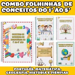 Imagem de capa para o Ebook COMBO FOLHINHAS DE CONCEITO - ENSINO FUNDAMENTAL