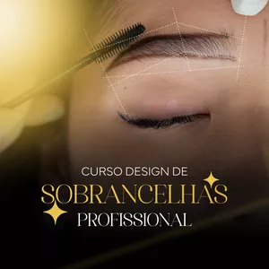 Imagem de capa para o Curso online Curso Design de Sobrancelhas Profissional