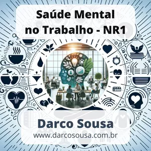 Imagem de Saúde Mental no Trabalho - NR1 criado por Darco Sousa na hotmart