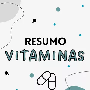 Imagem de capa para o Ebook Resumo vitaminas