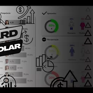 Imagem de capa para o Curso online Dashboard De Boletim Escolar