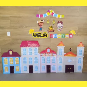 Imagem de capa para o Ebook Painel Vila Junina+Projeto