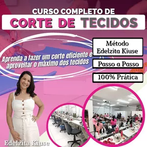 Imagem do curso Corte de Tecidos do Básico ao Avançado