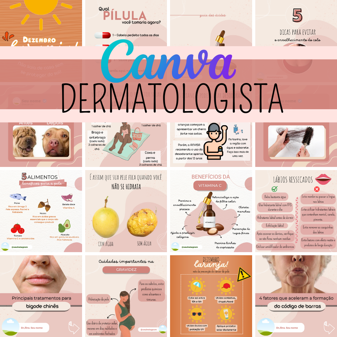 Imagem do curso Canva DERMATOLOGISTA