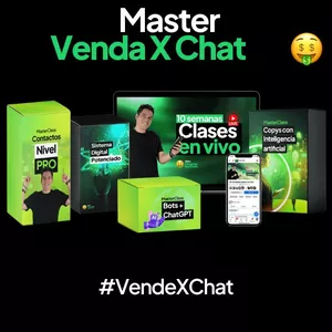 Imagen de portada para Curso online Master Vende X Chat