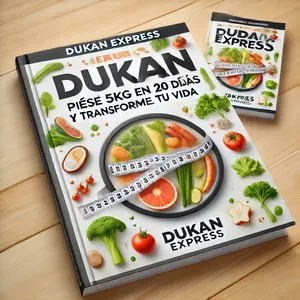 Imagen de portada para Ebook Dukan Express: Pierde 5kg en 20 Días y Transforma Tu Vida