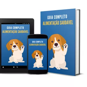 Imagem de capa para o Ebook Guia Completo para uma Alimentação Saudável do seu Cão