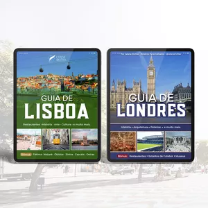 Combo de Roteiros Completos de LISBOA e LONDRES