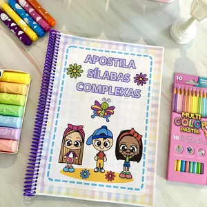Imagem de capa para o Ebook Apostila sílabas complexas 