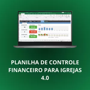 Imagem do curso Planilha De Controle Financeiro Para Igrejas 4.0