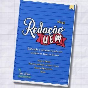 Imagem de capa para o Ebook Ebook Redação UEM