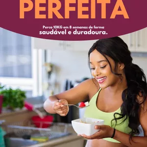 Imagem de capa para o Ebook Perca 10KG em 8 semanas de forma saudável e duradoura.
