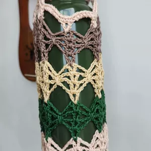 Imagem de capa para o Ebook Padrão Porta Garrafa Bio Trama