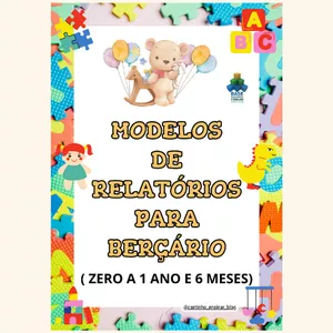 Imagem de capa para o Ebook MODELOS DE RELATÓRIOS PARA BERÇÁRIO