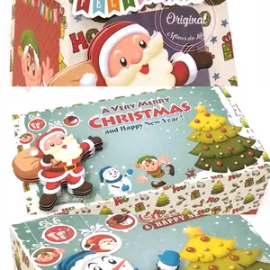 Imagem de capa para o Ebook KIT 10 CAIXAS SILHOUETTE NATAL