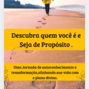 Imagem de capa para o Ebook #E-book Descubra Quem você É e Seja de Propósito #