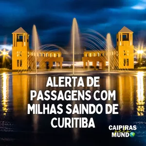 Imagem de capa para o Curso online Alerta de passagens saindo de Curitiba - CPM
