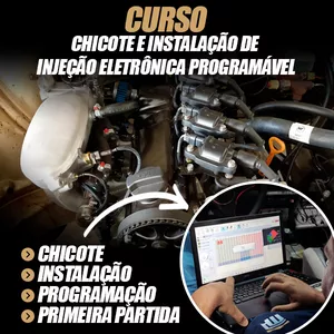 Imagem de capa para o Curso online Curso de Chicote Personalizado Para Injeções Eletrônicas Programáveis 