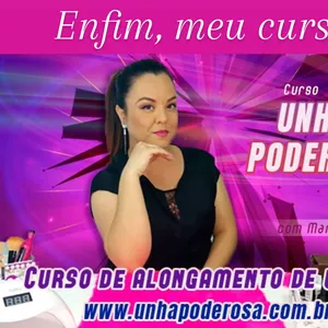 Curso Curso de Alongamento de Unhas de fibra - Unha Poderosa