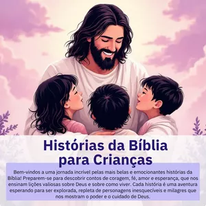 Imagem de capa para o Curso online Histórias da Bíblia para Crianças / Desenhos das Histórias da Bíblia