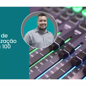 Imagem de capa para o Curso online Sonorização de 0  a 100