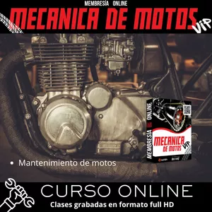 Imagen de portada para Curso online Mecánica de la moto
