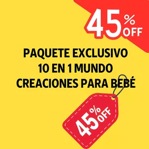 Imagen de portada para Ebook ✨ Paquete Exclusivo 10 en 1 – Mundo de Creaciones para Bebé 🧶👶