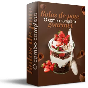 Imagem de capa para o Ebook Bolos Gourmet