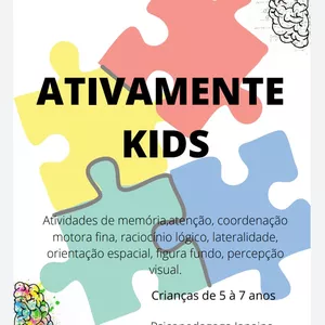 Imagem de capa para o Ebook ATIVAMENTE KIDS