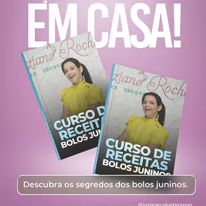 Imagem de capa para o Ebook Receitas de Bolos Juninos da Joziane 
