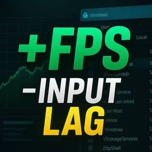 Imagem de capa para o Ebook Boost de FPS e Redução de Input Lag: Pacote Premium para Gamers