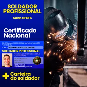 Imagem de capa para o Curso online Soldador Profissional