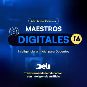 Imagen de portada para Curso online Maestros Digitales IA