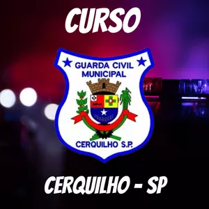 Imagem de capa para o Curso online Guarda Civil Municipal Cerquilho 💀 | Curso completo
