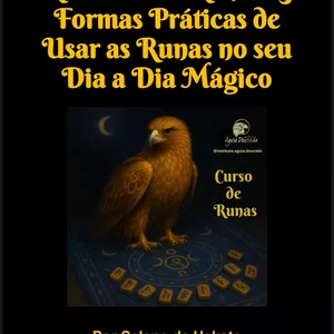 Imagem de capa para o Ebook Rituais com Runas: 5 Formas Práticas de Usar as Runas no seu Dia a Dia Mágico