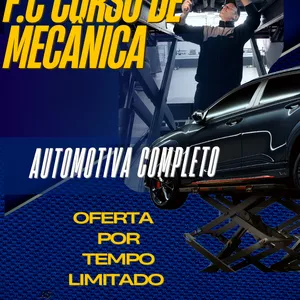 Imagem de capa para o Ebook Curso de mecânica  automotiva completo 