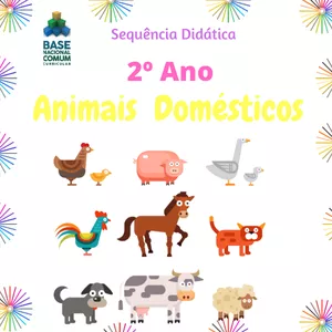 Imagem de capa para o Ebook Apostila Animais Domésticos -2º Ano