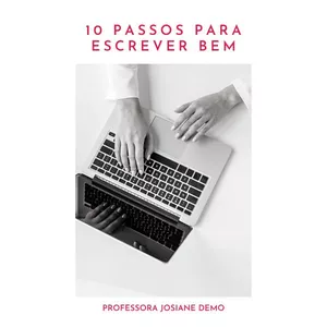 Imagem de capa para o Ebook 10 passos para escrever bem